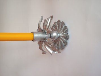 Підсвічник  Святковий колір срібло